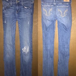 HO Boot Ripped Denim Jeans 👖